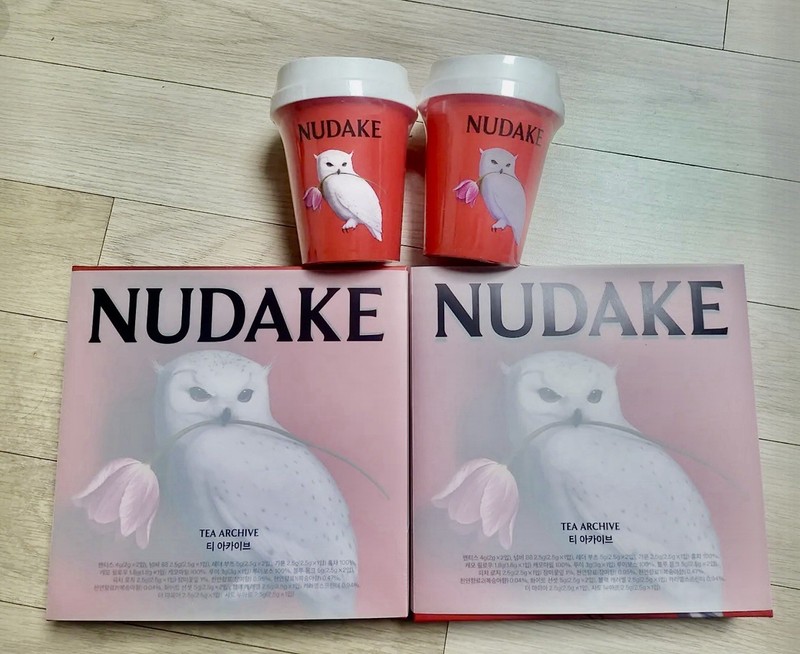 NUDAKE Tea Archive / Assorted Tea Bags 16pcs + Reusable cup / Korean Edition gallery