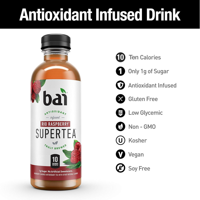 Iced Tea, Rio Raspberry, Antioxidant Infused Supertea, Crafted with Real Tea (Bl gallery