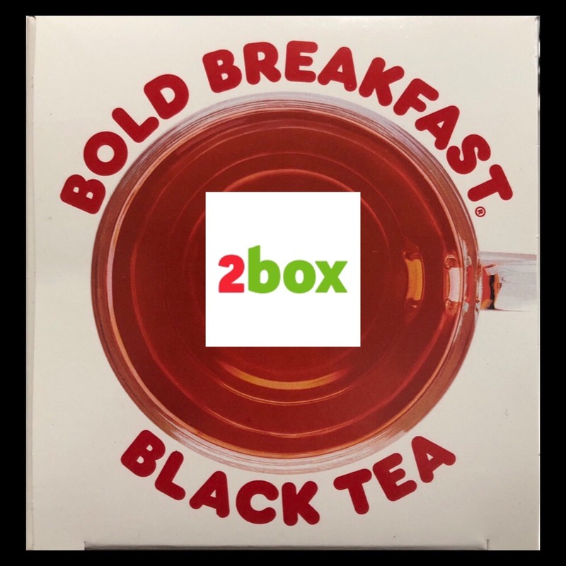 2 Box Dunkin Bold Breakfast Black Tea. 30 Tea Bags. NW 1.6 OZ EA gallery