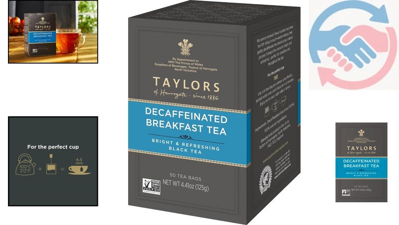 50 Count Decaffeinated Breakfast Tea - Light, Sweet Flavor for Anytime Enjoyment gallery