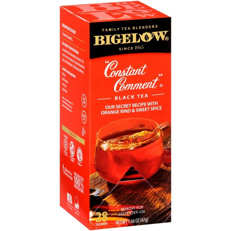 Bigelow Constant Comment Tea 28-Count Box (Pack of 1) Spiced Premium Black Te... gallery