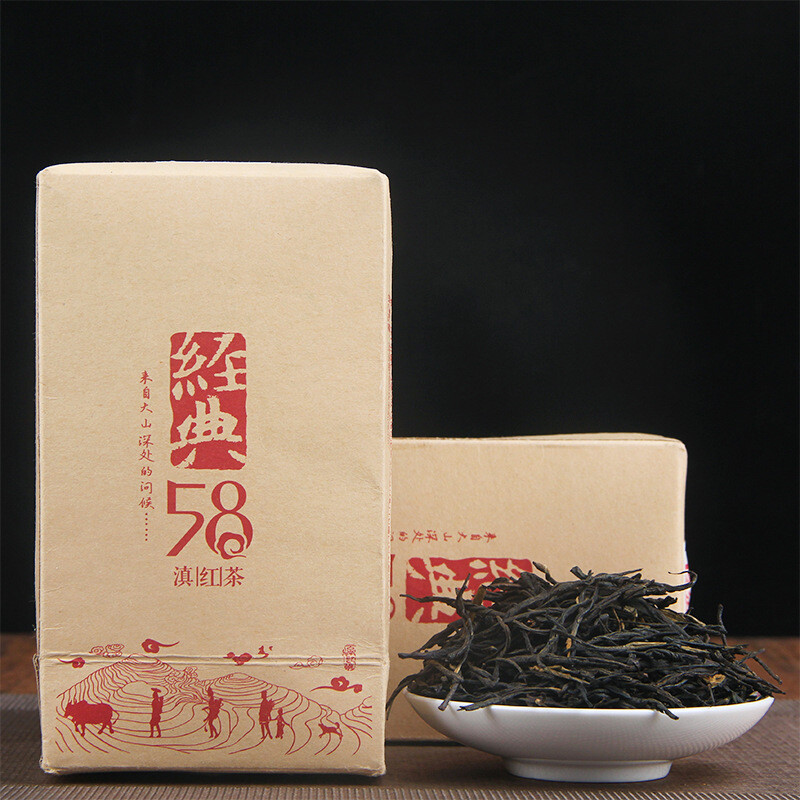 Yunnan Classic 58 Dian Hong Tea Chinese DianHong Black Tea 180g Box