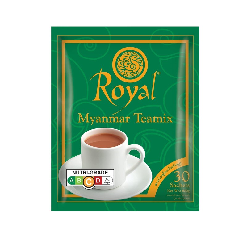 Authentic Myanmar Milk Tea Bags 30 Count Pack of 1 Best Quality Tea