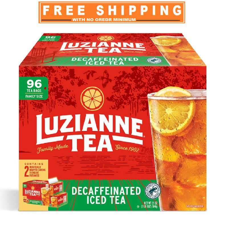 Luzianne Decaffeinated Tea, 96 ct.