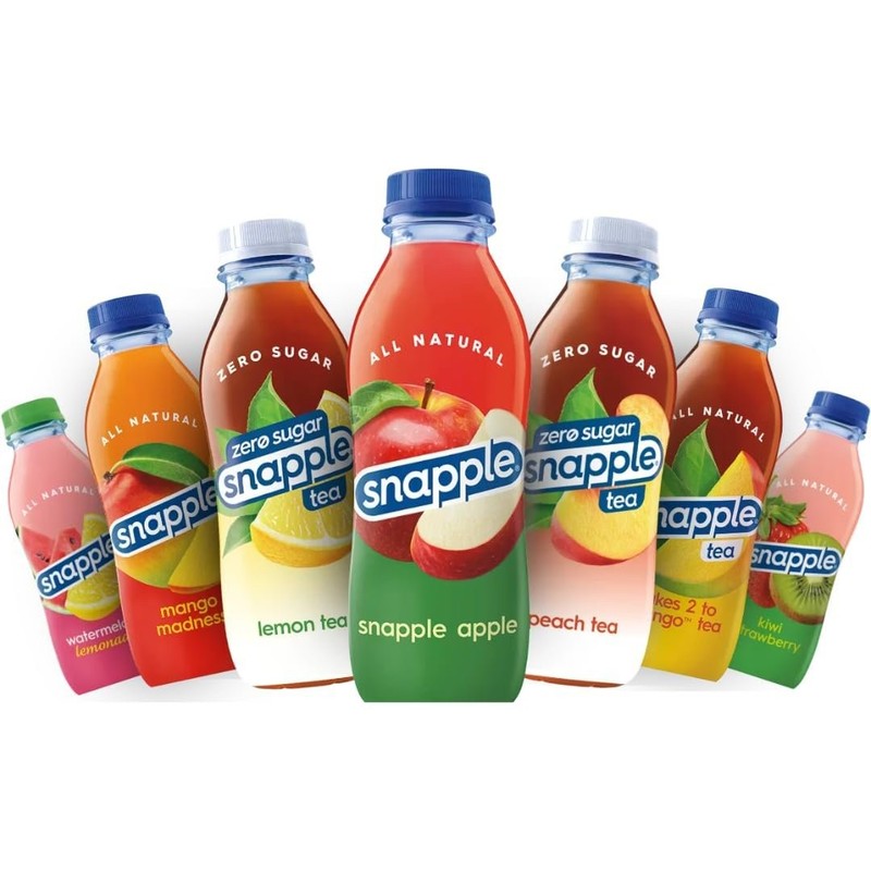 Snapple Tea Variety Pack, 6 Assorted Flavors – 16 fl oz (Pack of 12) gallery