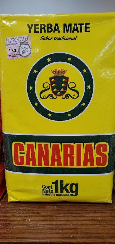 *YERBA MATE CANARIAS 1KILO 2.2 LB “Ship From USA””