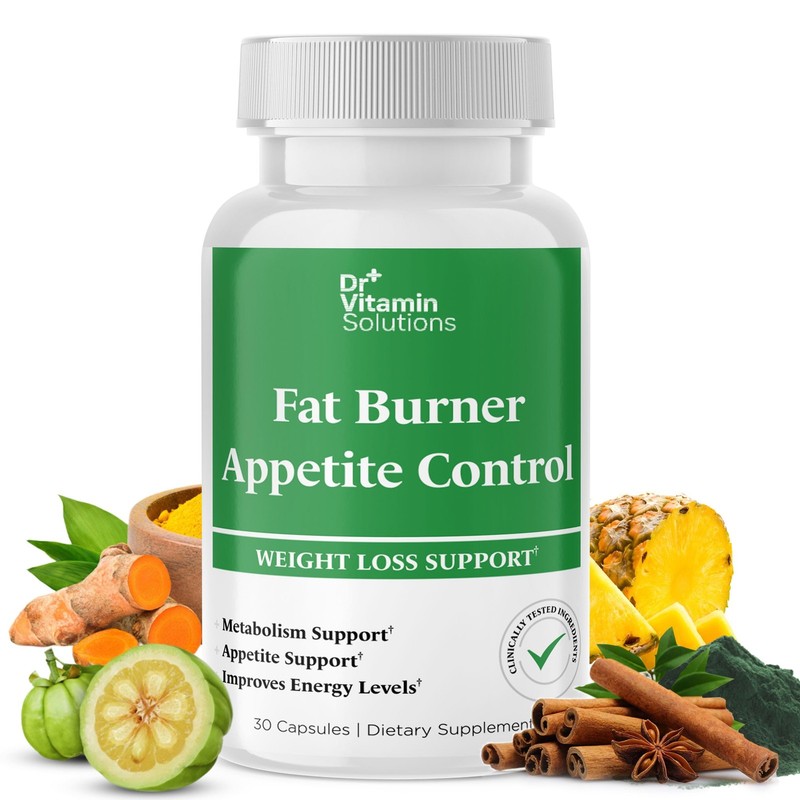Fat Burner & Appetite Control Weight Loss Supplements for Women & Men - Metab...