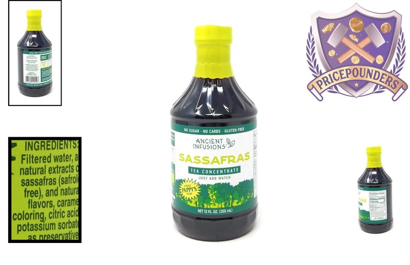 Liquid Sassafras Tea Concentrate - 12-Ounce Bottles, 6 Pack Easy Iced/Hot Tea gallery