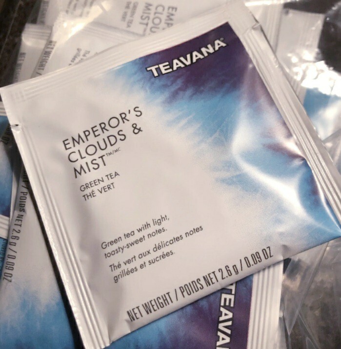 🐲 NEW! FRESH 2024 STARBUCKS TEAVANA 10 EMPEROR’S CLOUDS & MIST SACHETS TEA BAGS