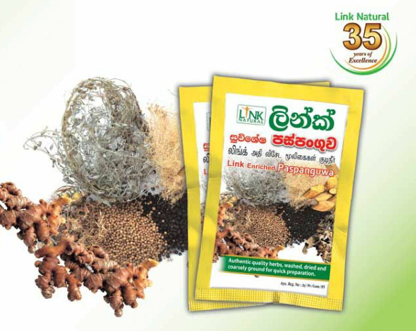 Link Enriched Paspanguwa Cold Flu Fever CoughRelief Ayurvedic Herbal Drink25g