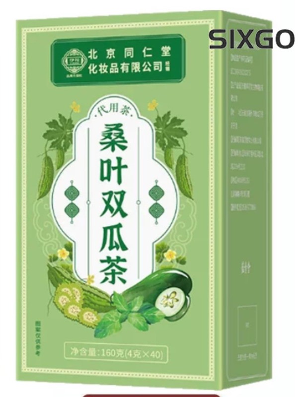 Mulberry Leaf Double Melon Tea Bitter Gourd Wax Gourd 40 Packs Health Tea Bag