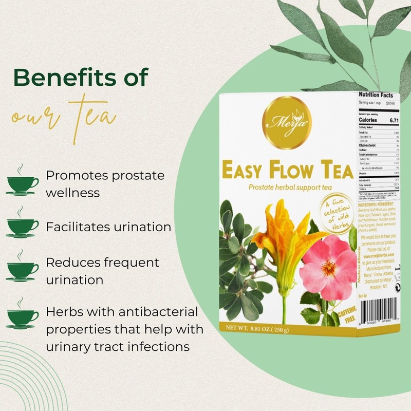 Easy Flow Tea - Prostate Support Tea - Loose Tea - 100% Natural Tea gallery