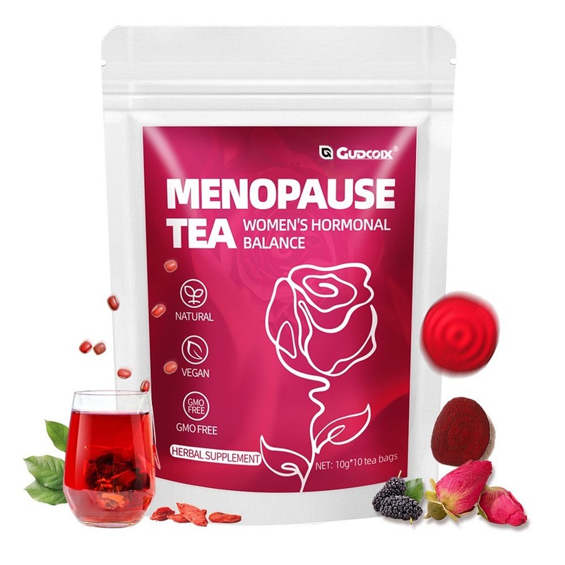 Menopause Herbal Tea–Hormone Balance Support –Natural Herbal Blend–10g x 10 Bags