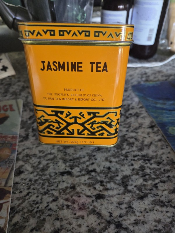 Sunflower Tea In Original Orange Tin