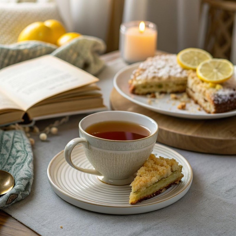 Sweet Temptations Dessert Tea Lemon Cake, Zero Carbs, Zero Sugar Bursting wit... gallery