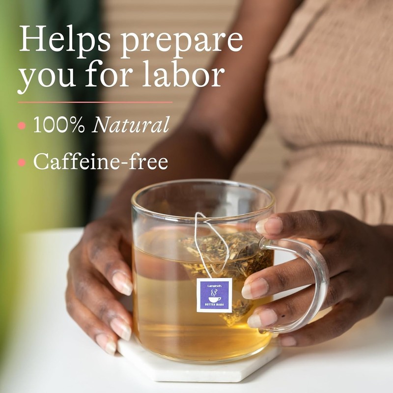 Lansinoh Herbal Tea Raspberry Peppermint 14 Bags Caffeine Free Lactation Support gallery