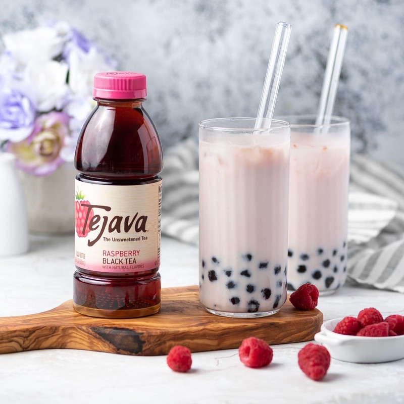 Unsweetened Raspberry Black Iced Tea 16.9oz PET Bottles Award Winning Non-GMO... gallery