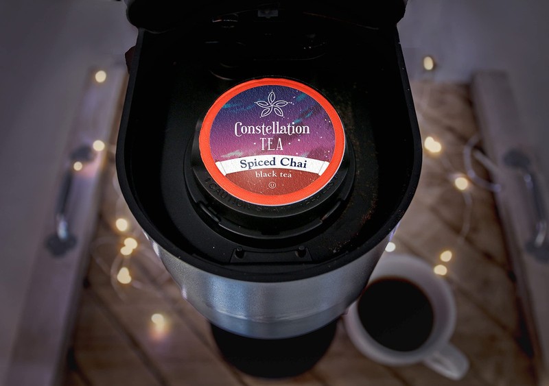 Constellation Tea Spiced Chai Black Tea Pods Compatible with K Cup Brewers In... gallery