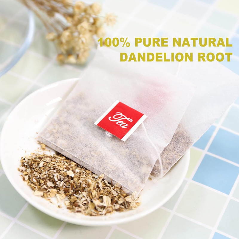 - Dandelion Root Tea - 2.5G X 50 Count Premium Raw Dandelion Root Tea Bags - Caf gallery