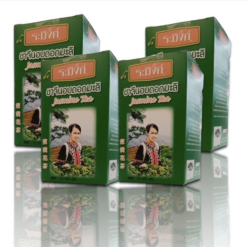 Tea Organic Raming Jasmine Tea for Health Natural Refreshing 70g x 4BOX