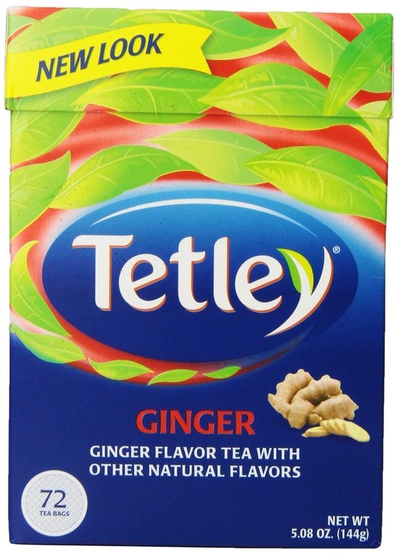 USA Tea, Ginger, 72-Count Tea Bags (Pack of 3), Brown (30543)
