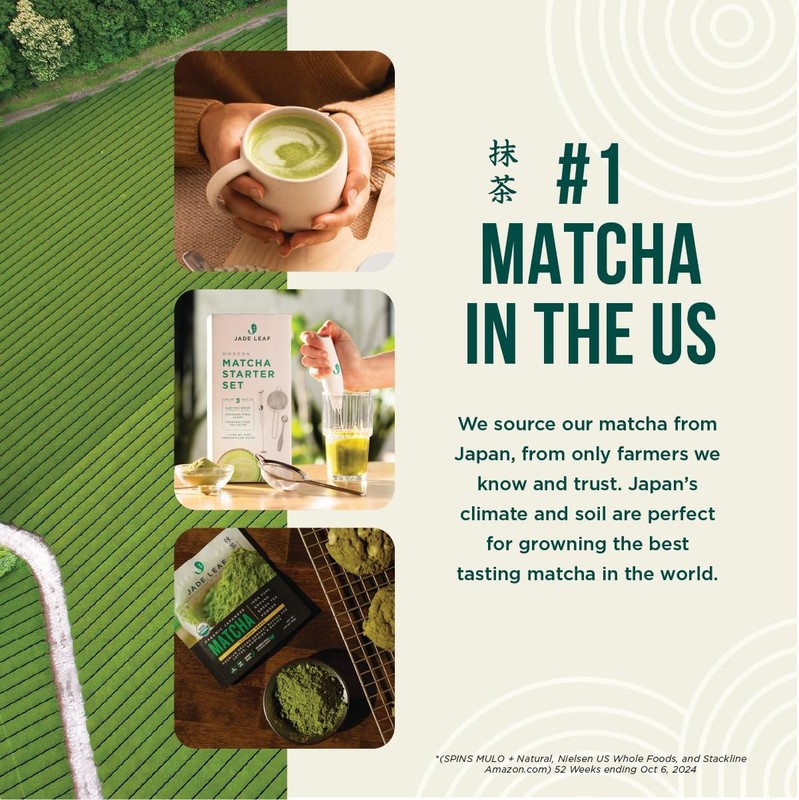 Organic Matcha Latte Mix Bulk Value Size Lightly Sweet Japanese Matcha Green Tea gallery