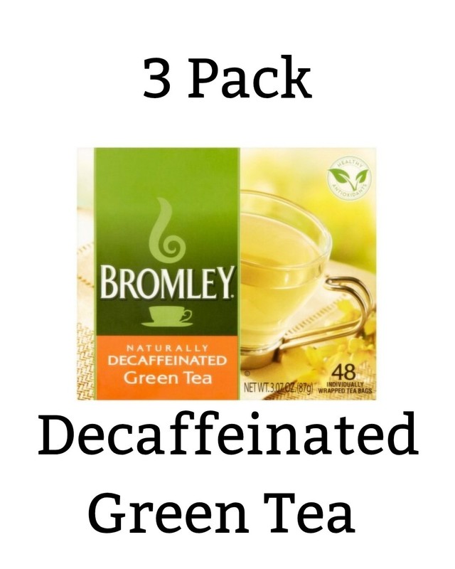 Bromley Decaffeinated Green Tea 3 Pack