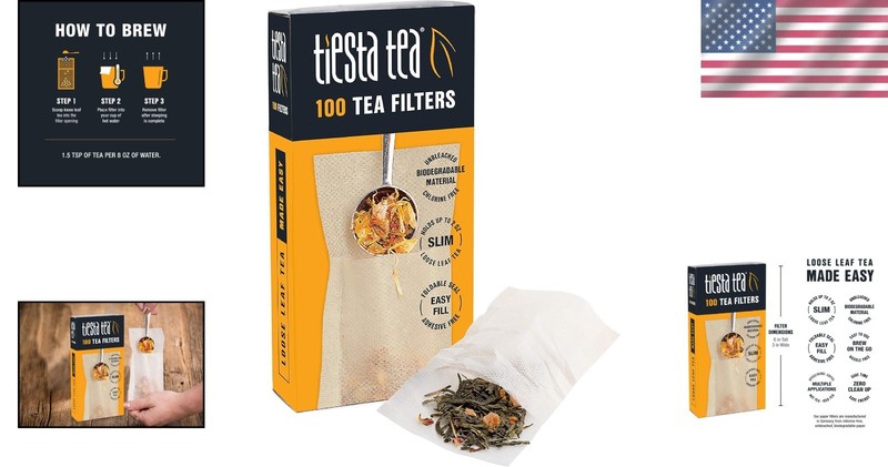 Single-Cup Loose Leaf Infuser Bags, Pack of 6 gallery