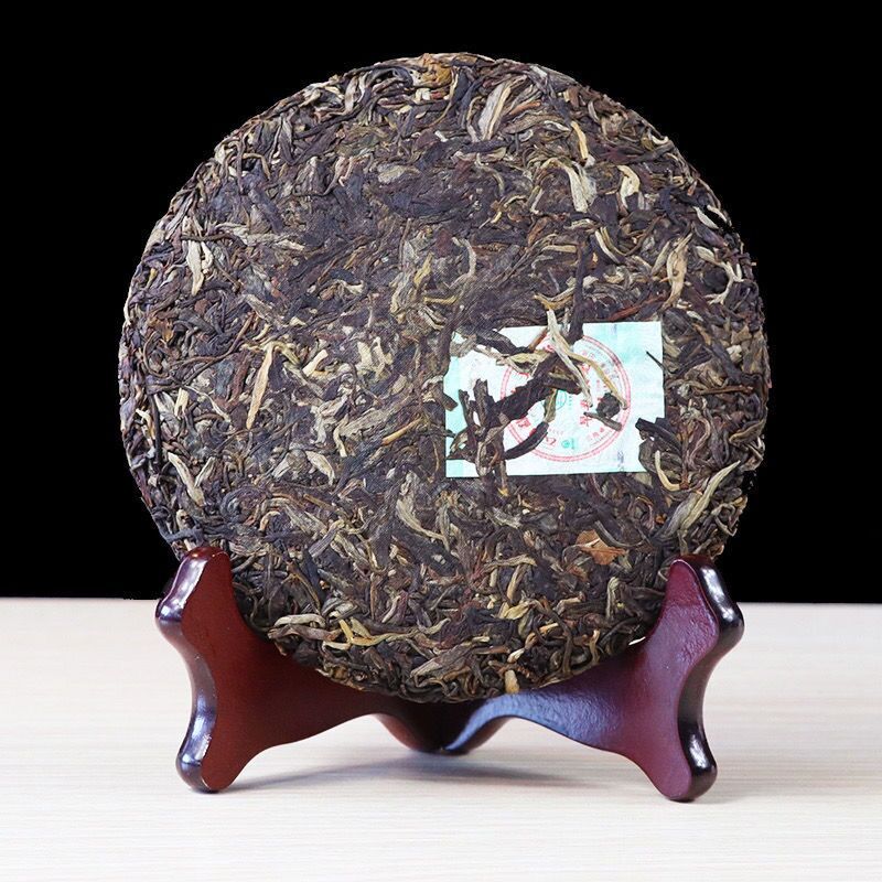 2007 BAJIAOTING Early Spring Silver Tea Li Ming Puer Raw Tea Shen Pu'er 200g gallery