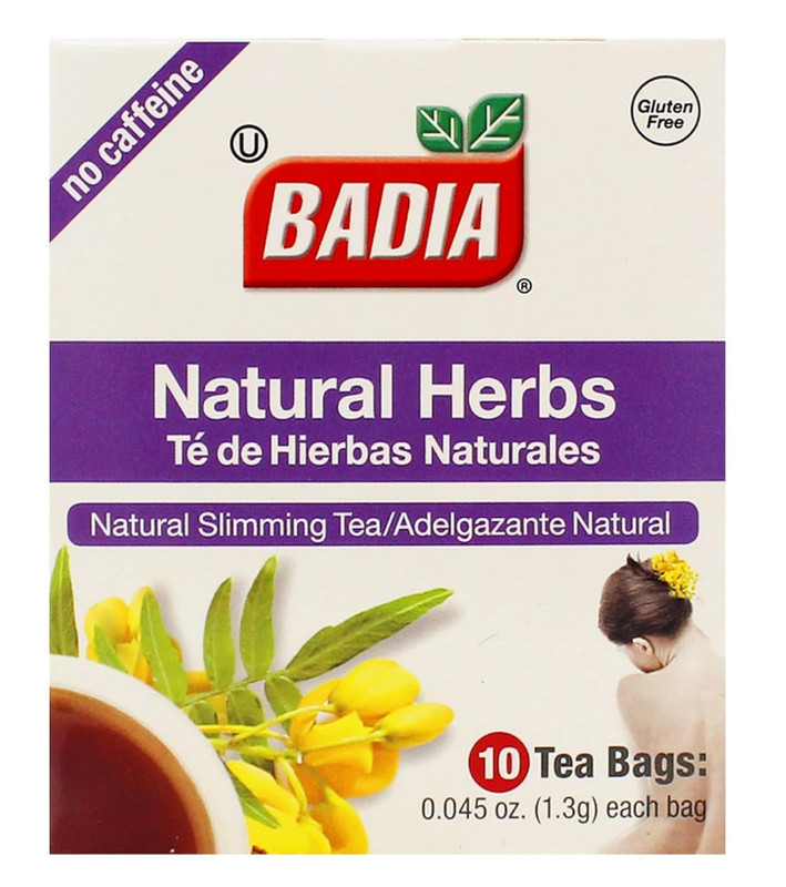 Badia Natural Herbs Tea, 10 Tea Bags – Herbal Blend for Brewing Hot or Iced Tea gallery