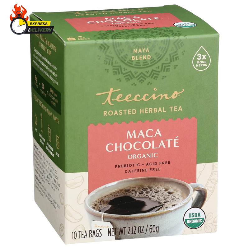 Maca Chocolaté Herbal Tea – Rich & Roasted Herbal Tea That’S Caffeine Free & Pre