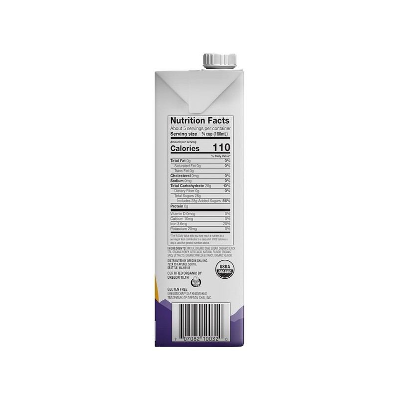 Delicious Chai Tea Concentrate - Pack of 6, 192 Fl Oz gallery