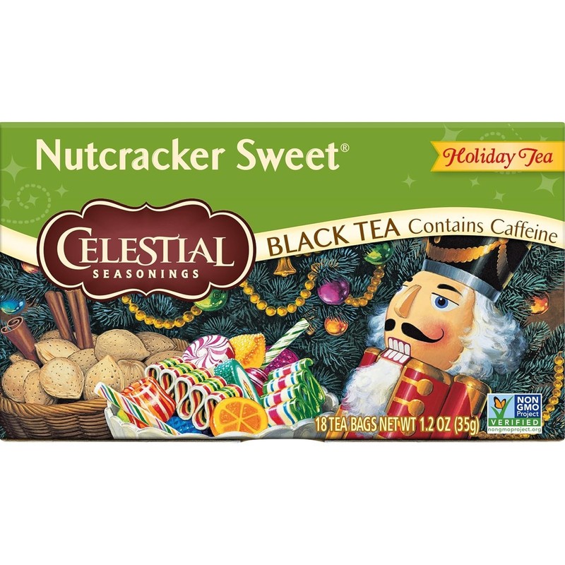 Nutcracker Sweet Black Tea - High Caffeine, Eco-Friendly Choice - 108 Teabags gallery