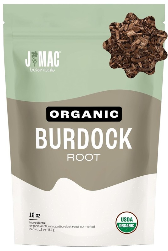 Organic Burdock Root Tea 16oz - USDA Certified Loose Leaf from Eastern gallery