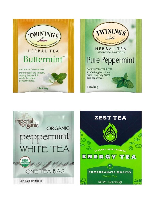 Peppermint Tea Bag Sampler Variety Pack - 24 Single-Serve Varieties - 17 Brands gallery