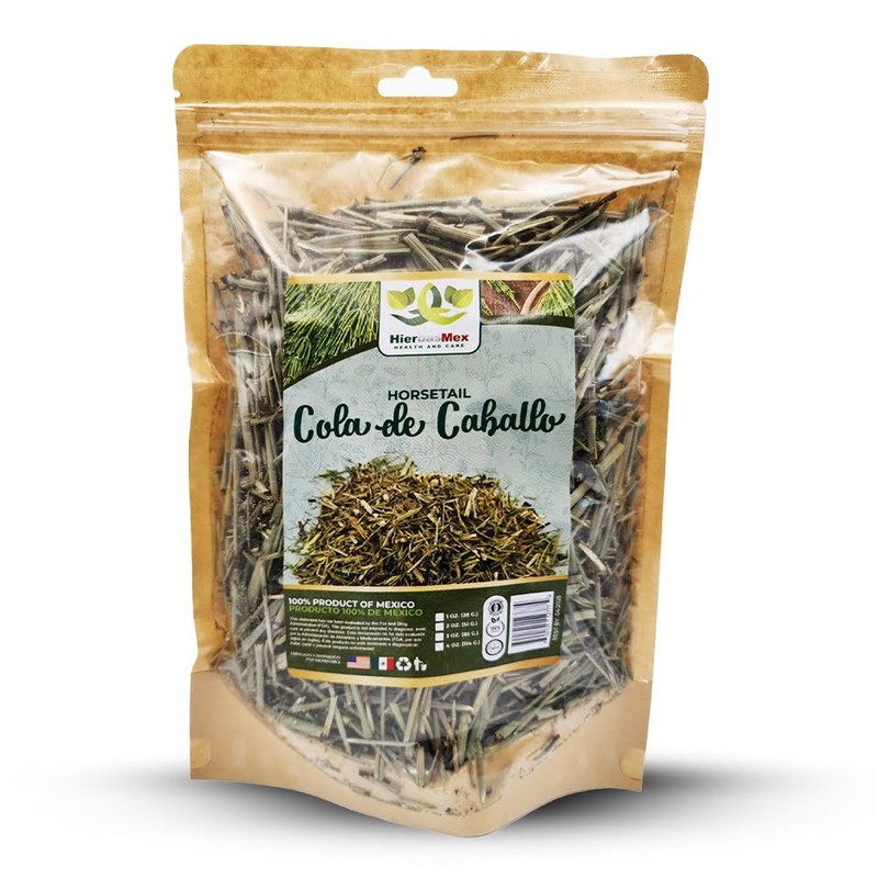 Cola de Caballo Herbal Tea, 4 oz.-113g Horsetail Te Herbal, Natural Mexican Herb