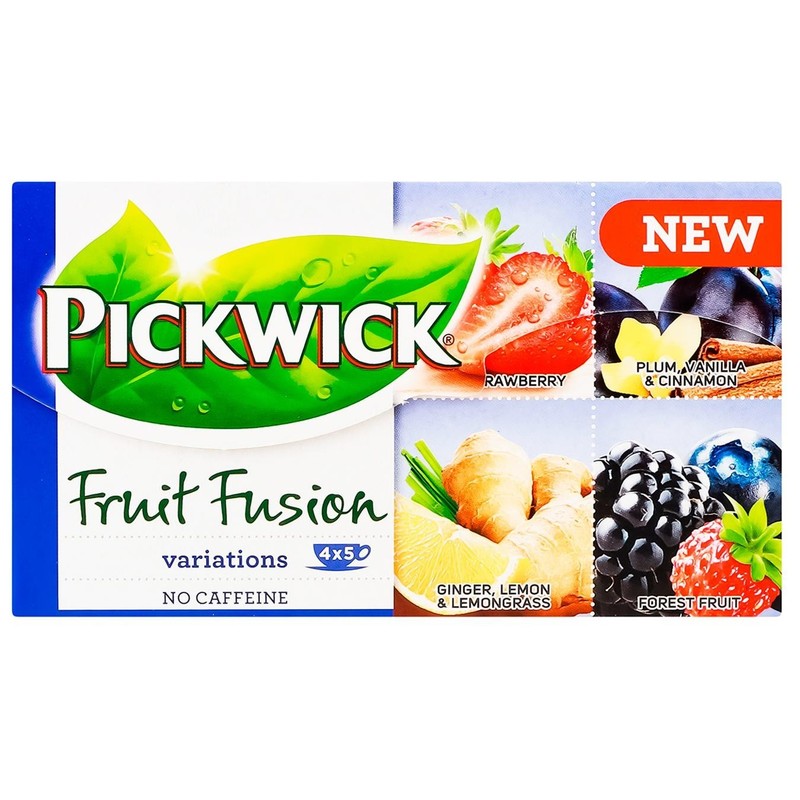 3pc * Pickwick Fruit Tea, Herbal Infusion with Fruit&Berry Pieces, Caffeine-Free gallery