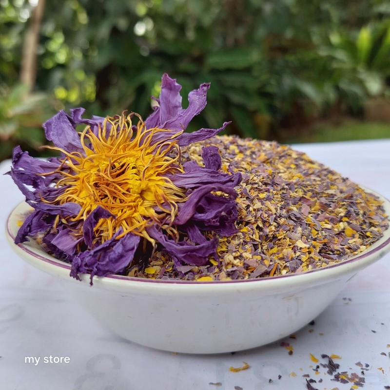 Blue Lotus (Nymphaea Caerulea) Flower Tea Cut 100% Organic Natural Herbal Tea gallery