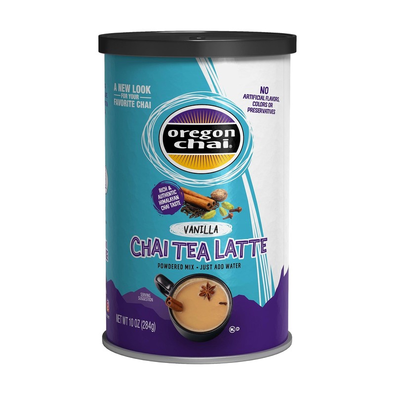 Oregon Chai Vanilla Chai Tea Latte Powdered Mix, Just Add Water, 10 Ounce gallery