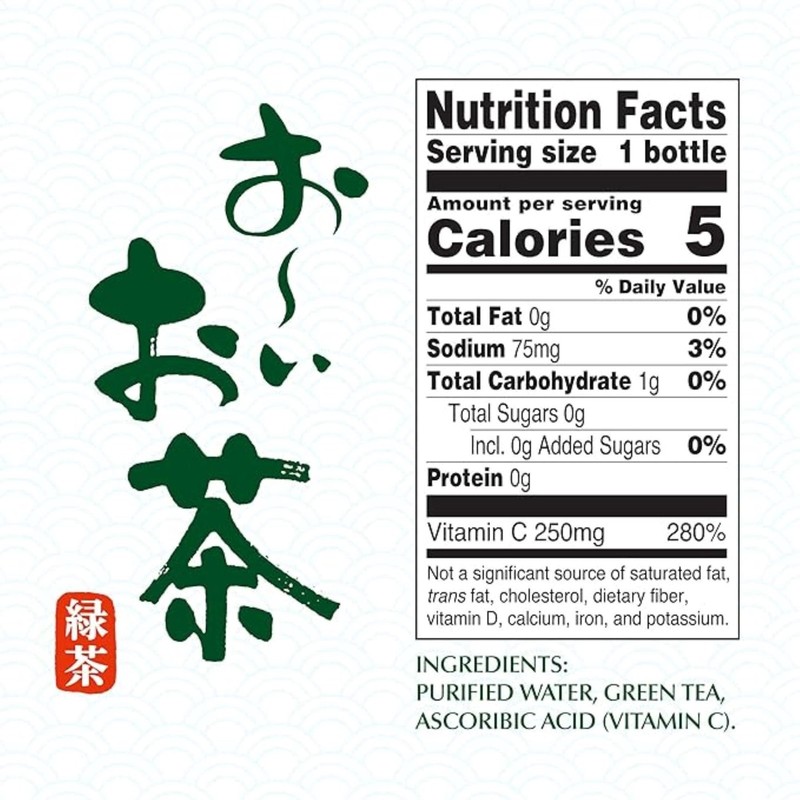 ITO EN Oi Ocha Unsweetened Green Tea, 16.9 fl. oz., 12 pk. gallery