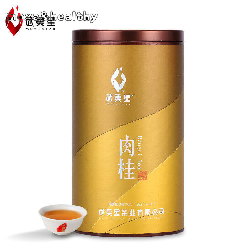 Wuyi Star New Rou Gui Rougui China Cinnamon Wu Yi Oolong Rock Tea Yan Cha 105g