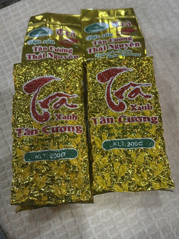 TRA XANH THAI NGUYEN PREMIUM Yellow TAN CUONG HIGH MOUNTAINSPECIALTY 2 PGS