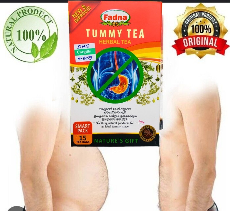 Fadna Tummy Tea – Natural Digestive Aid & Fat Burner – 15 Sachets