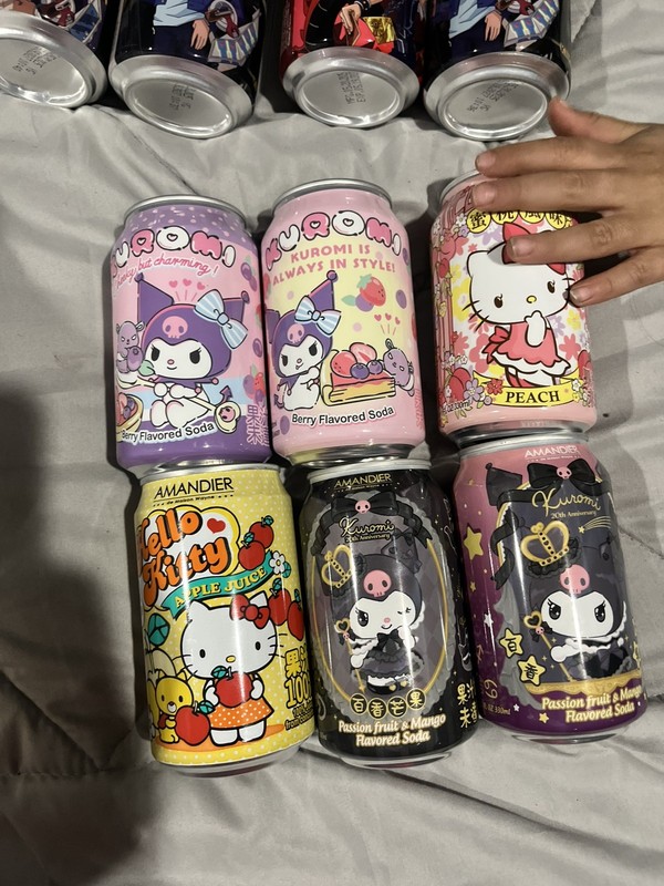 New! – Hello Kitty & Friends – Milk Tea Cans – Melody 7 cans