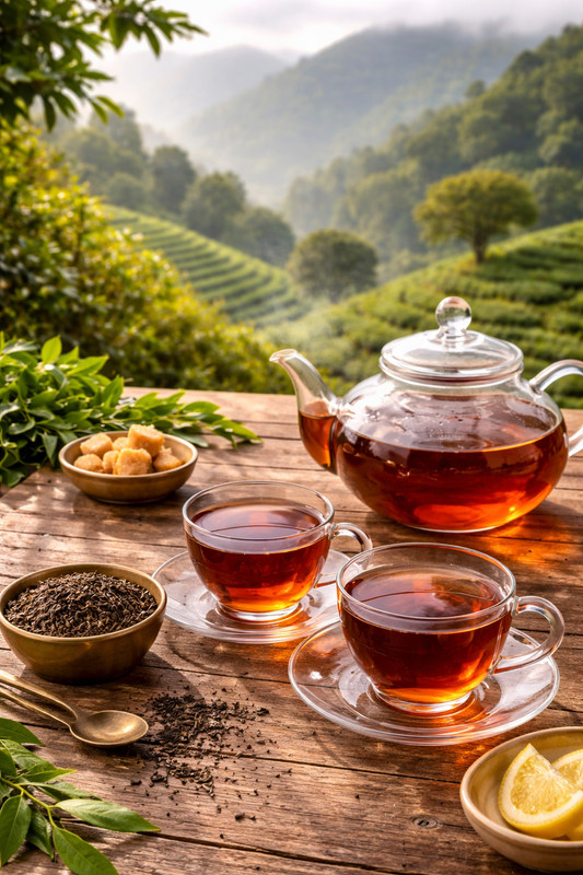 Indian Black Tea Assam CTC Second Flush Tea 2026 Fresh Rajgarhali BOPSM Blend gallery