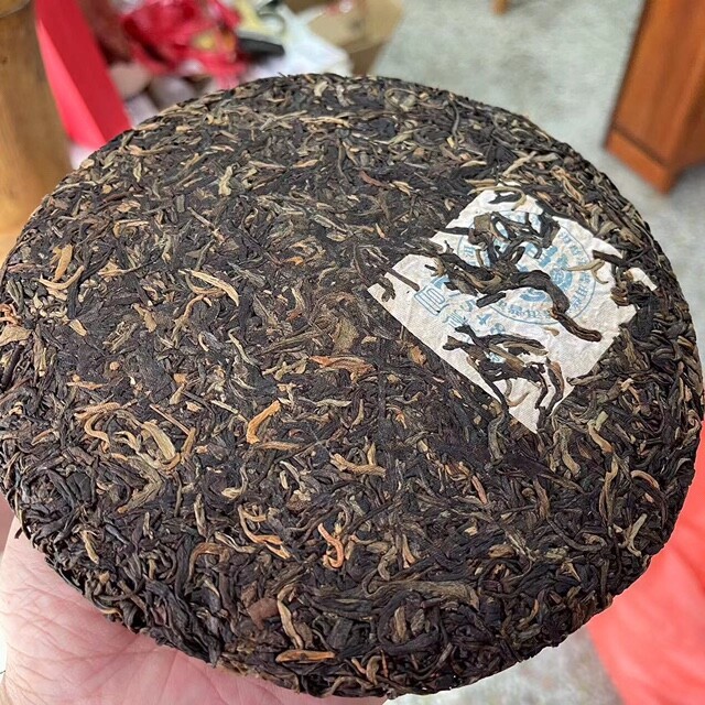 China Yunnan Chang Tai Puer Tea Group 2007 Sheng Pu Er 7548 Raw Pu-erh 357g gallery