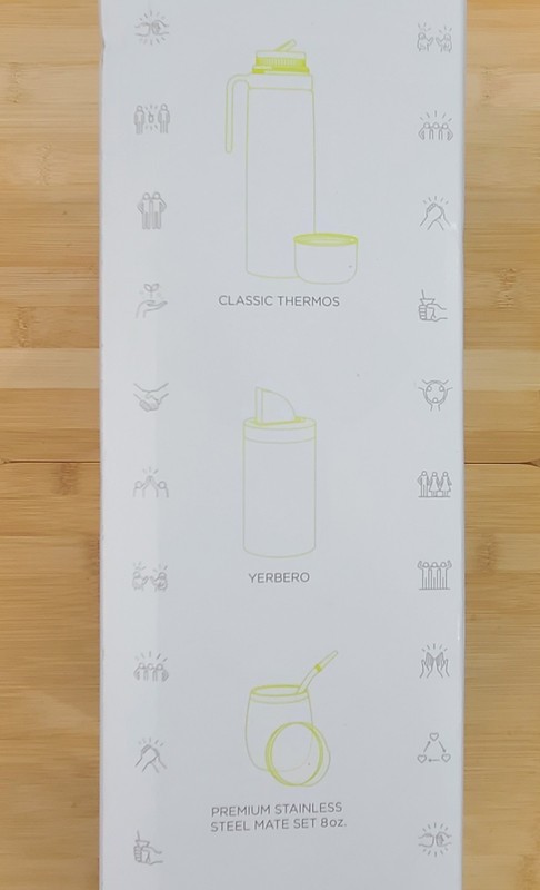 Complete Yerba Mate Set-Modern Mate Gourd, Thermal Flask, Bombilla & Cleaning gallery