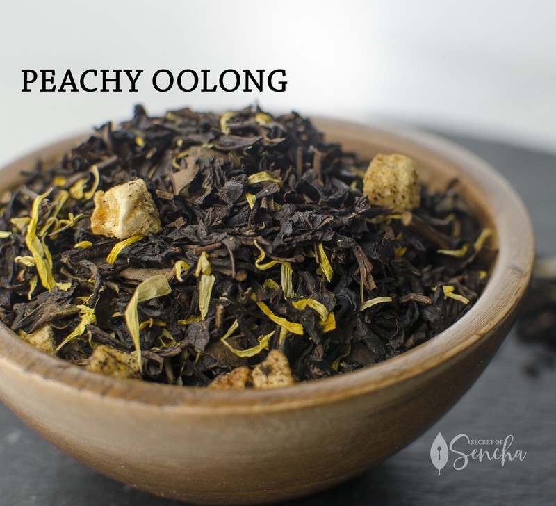 Peach Oolong Tea, Loose Leaf Tea