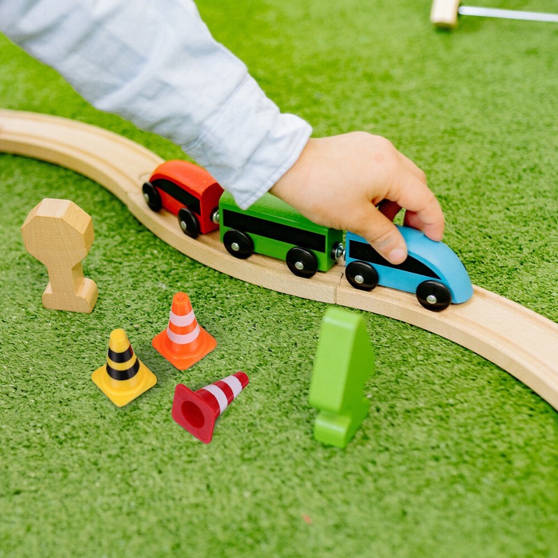 15PCS Mini Traffic Cones Miniature Scene Accessories Early Educational Toys gallery