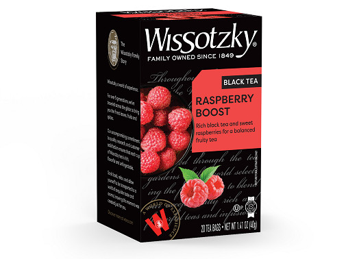 Wissotzky Black Tea Raspberry Boost